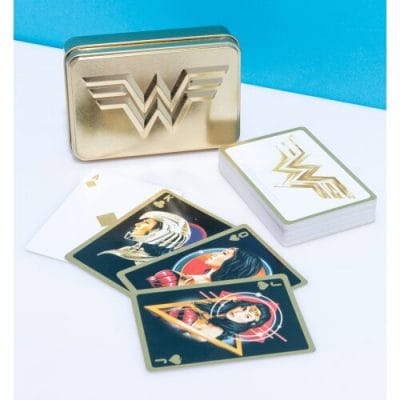 TS Wonder Woman  Playing Cards in Tin   HR HR