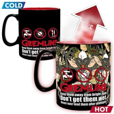 gremlins mug heat change  ml don t get them wet box