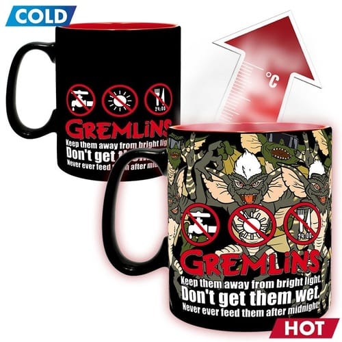 gremlins mug heat change  ml don t get them wet box