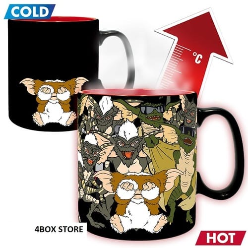 gremlins mug heat change  ml don t get them wet box