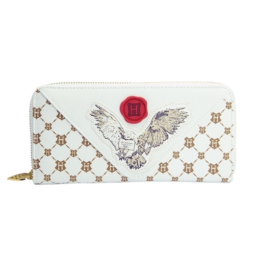 harry potter zip wallet hedwig