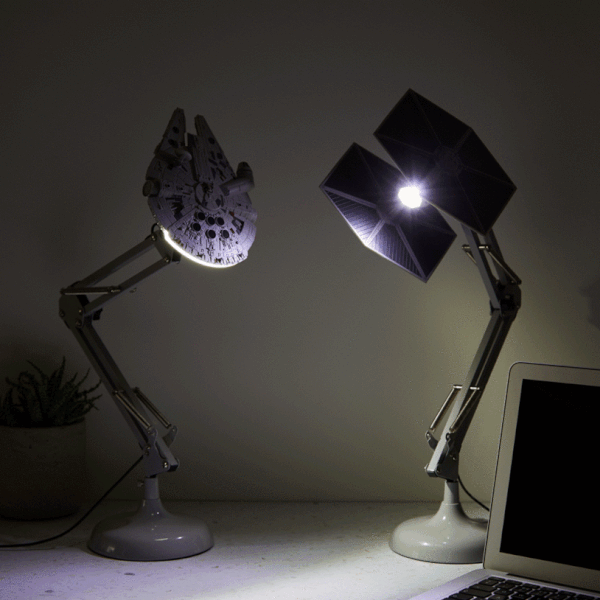millennium falcon desk lamp