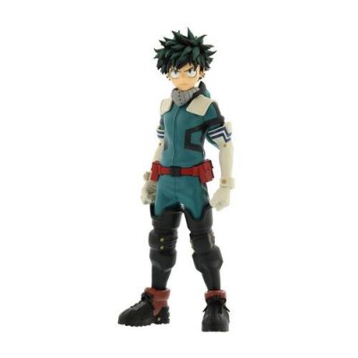 my hero academia statuette grandista izuku midoriya  cm