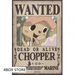 one piece poster wanted chopper newcm