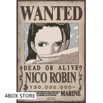 one piece poster wanted robin newcm