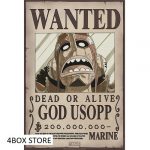 one piece poster wanted usopp newcm