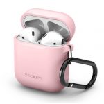 spigen apple airpods silicone case cs pink