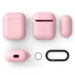 spigen apple airpods silicone case cs pink