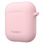 spigen apple airpods silicone case cs pink