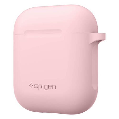 spigen apple airpods silicone case cs pink