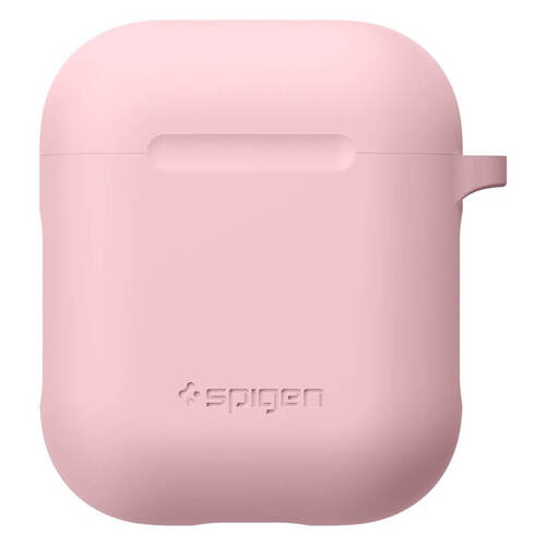 spigen apple airpods silicone case cs pink