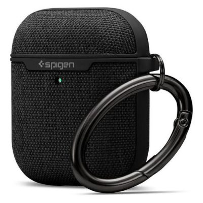 spigen urban fit cs apple airpods   case black
