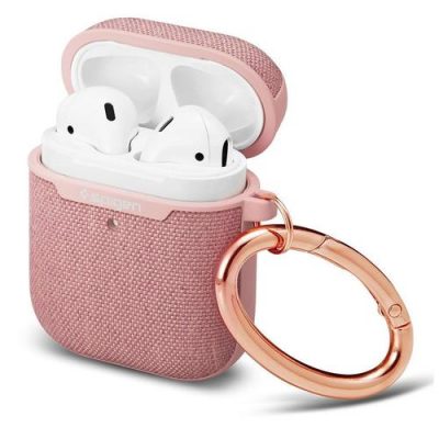 spigen urban fit cs apple airpods   case rose gold