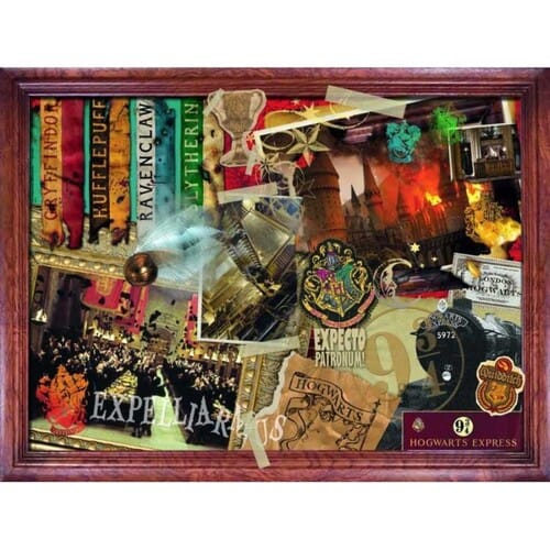 winning moves harry potter hogwarts tm jigsaw puzzle  pieces