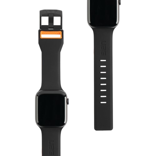 UAG Apple Watch   Civilian Strap Black Orange