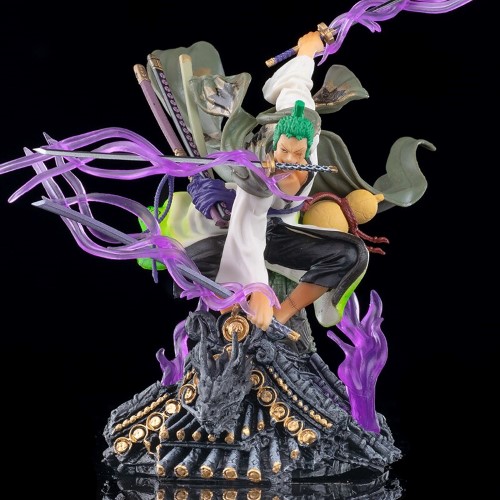 Japan Anime One Piece GK Roof Roronoa Zoro PVC Figure Figurine cm Toy Model Statue New