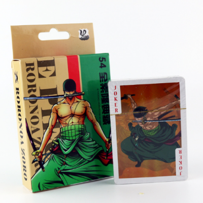 Screenshot    US    OFF Action One Piece Poker Cards Game Toy Luffy Zoro Chopper Figure Toys Set Color Box P