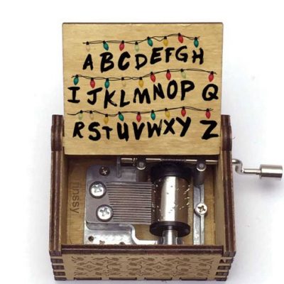 Stranger Things print music theme never ending story Hand ing Musical Music Box Decorative Collectibles Music