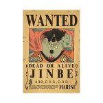 Anime Luffy Gear 5 One Pieces Bounty Wanted Posters 4 Emperors Law Kid Figures Vintage Living.jpg 640x640 (10)