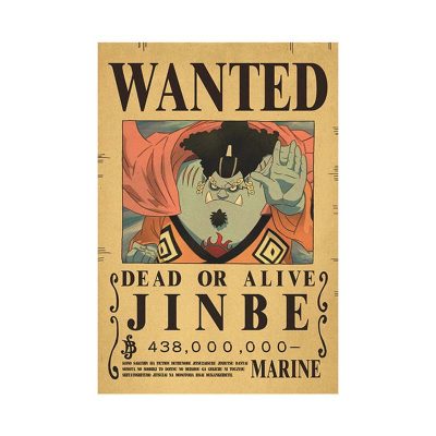 Anime Luffy Gear 5 One Pieces Bounty Wanted Posters 4 Emperors Law Kid Figures Vintage Living.jpg 640x640 (10)