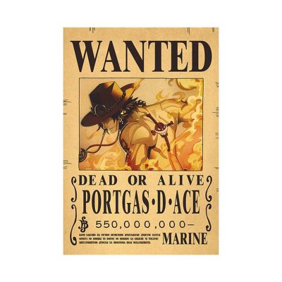 Anime Luffy Gear 5 One Pieces Bounty Wanted Posters 4 Emperors Law Kid Figures Vintage Living.jpg 640x640 (15)