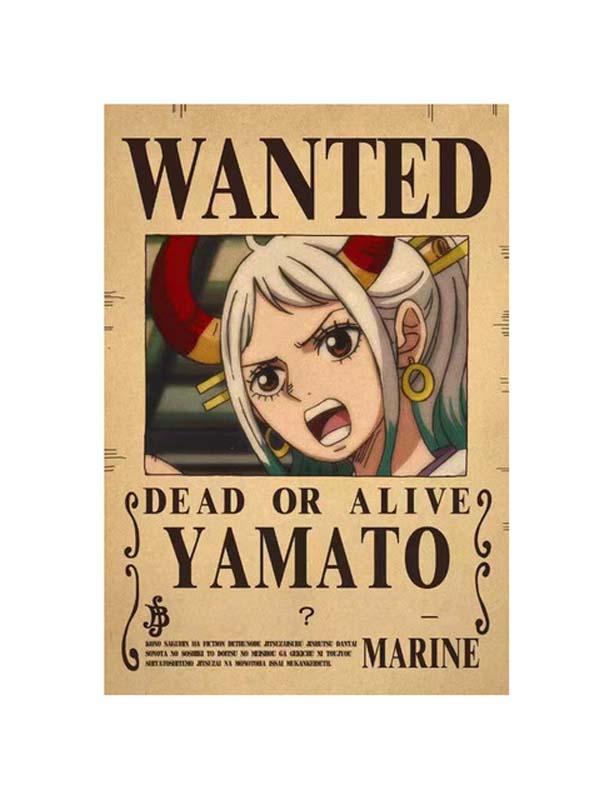 Anime Luffy Gear 5 One Pieces Bounty Wanted Posters 4 Emperors Law Kid Figures Vintage Living.jpg 640x640 (3)