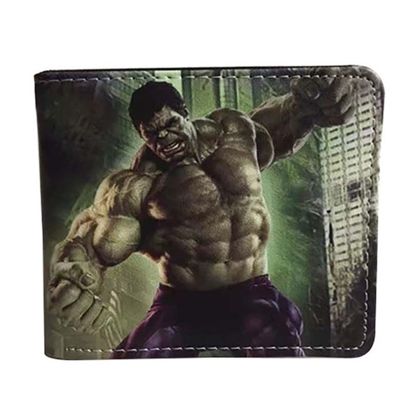 Marvel Anime Wallet Spider Man Iron Man PU Shorts Coin Purse Fashion Casual Men s Wallet.jpg 640x640 (1)