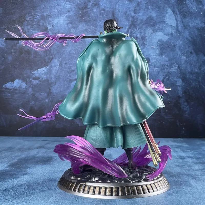 New One Piece Anime Figure Bath Blood Roronoa Zoro PVC 21cm Action Figure Collection Exquisite Model.jpg (2)