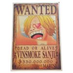 One Piece Wanter Poster Retro Anime Luffy Dead Or Alive Portrai Wall Sticker Home Decoration Accessories.jpg 640x640 (3)