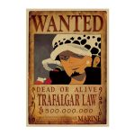 One Piece Wanter Poster Retro Anime Luffy Dead Or Alive Portrai Wall Sticker Home Decoration Accessories.jpg 640x640 (6)