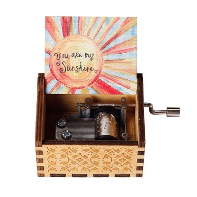 The Promise Neverland Music Box Edelweiss You Are My Sunshine Spirited Away Jurassic Park Totoro Godfather.jpg 640x640 (2)