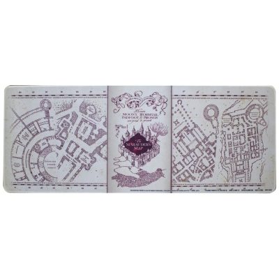 paladone harry potter marauders map gaming mouse pad xl 690mm πολύχρωμο