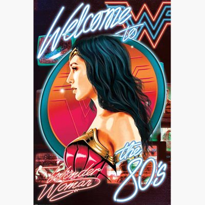 kinimatografikes afises drashs peripeteies dc universe wonder woman welcome to the 80s pp34639